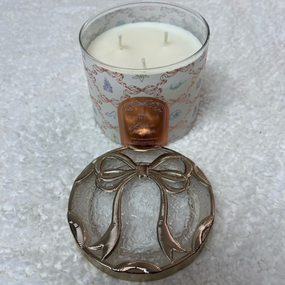 B&B Works Disney Princess "Life's A Fairytale" Limited 3-Wick Soy Scented Candle